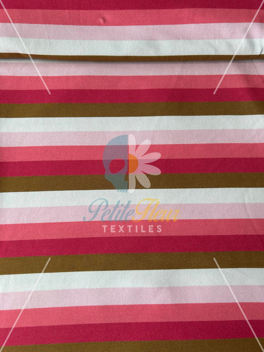 Coton spandex Amoureuse des marguerites coordonné