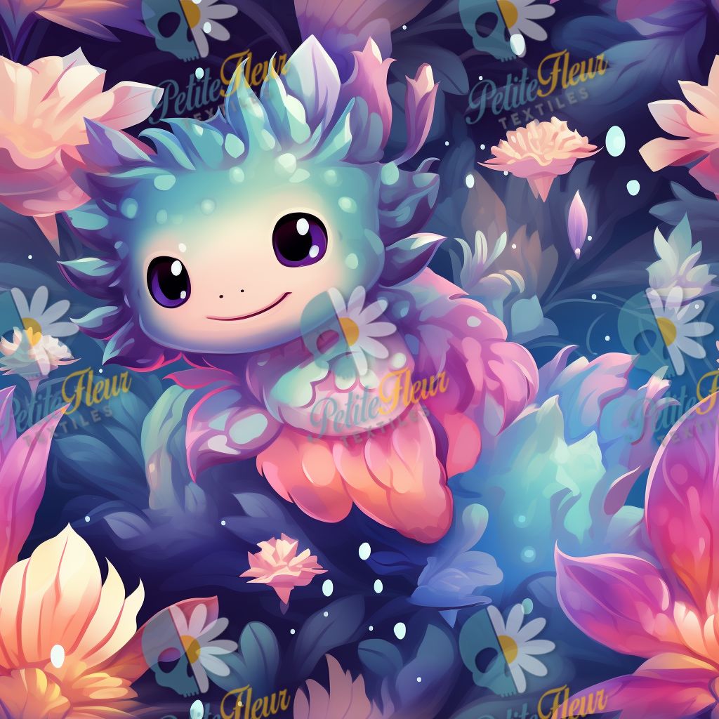 Préco - Axolotl watercolor