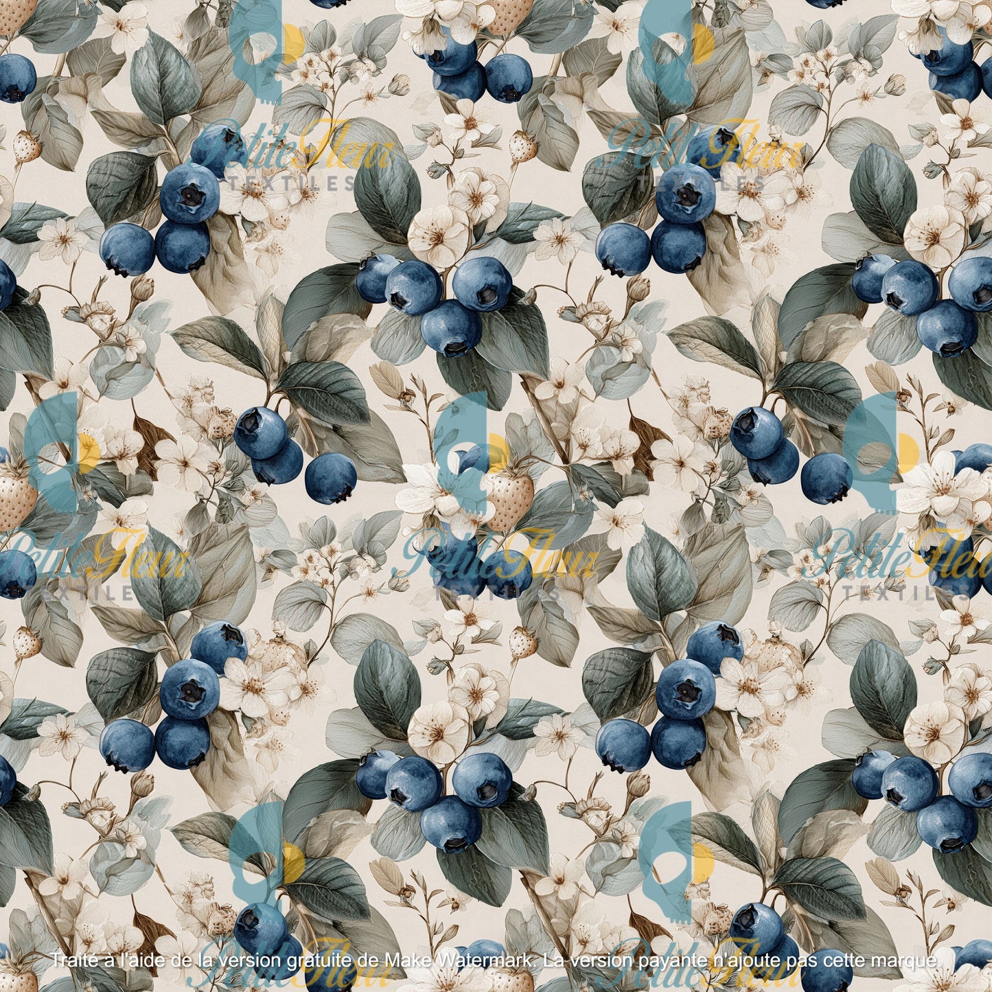 Préco - Bleuets en fleurs