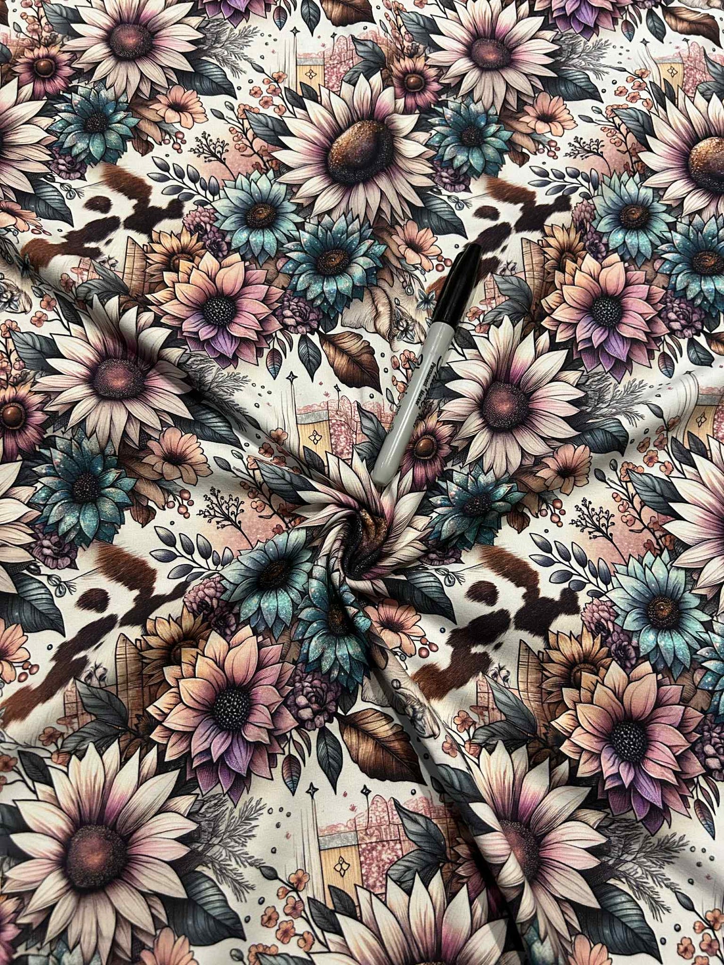 Coton spandex - Bohème Champêtre