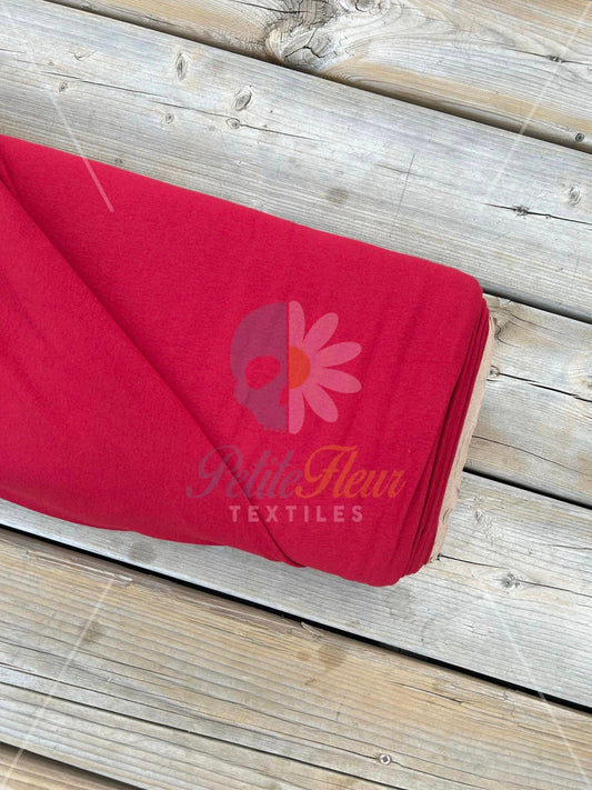 Coton spandex Rouge Ginger