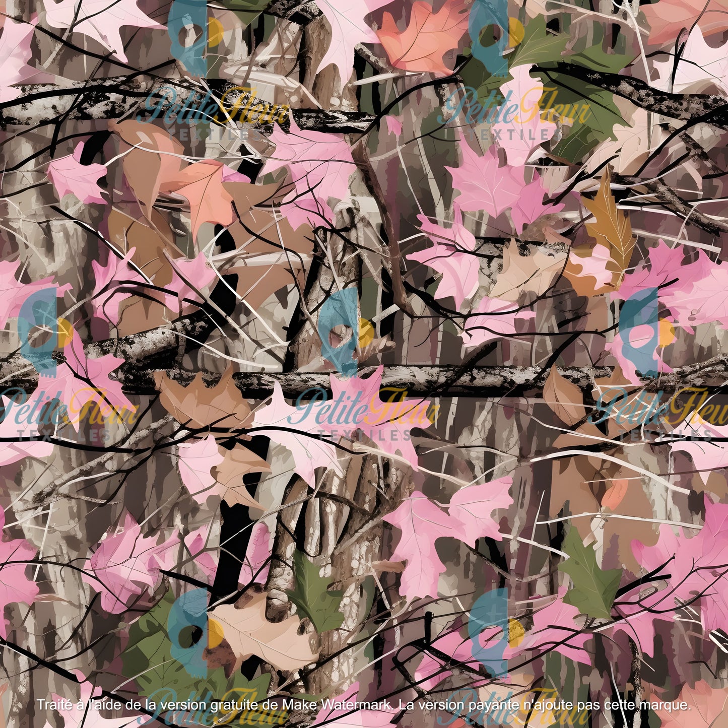 Préco - Camo rose