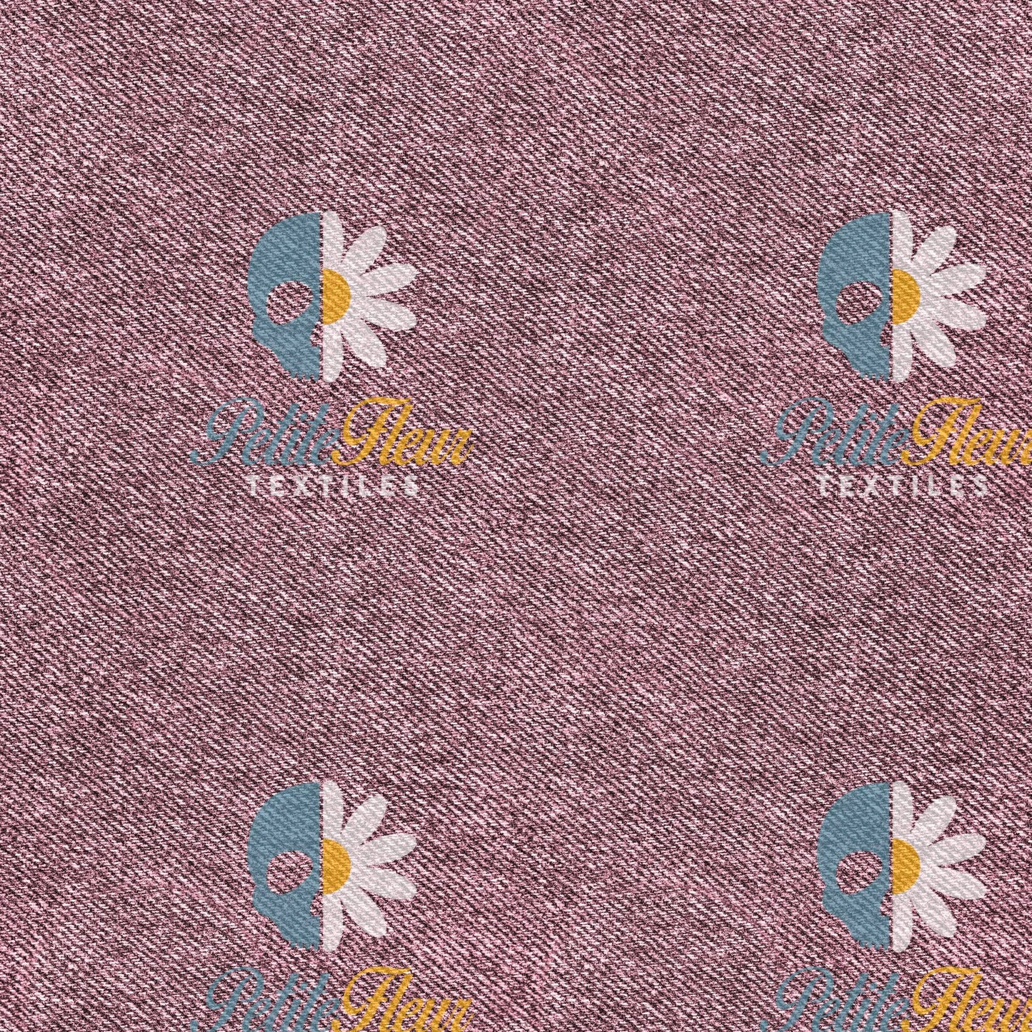 Préco - Effet denim rose 35