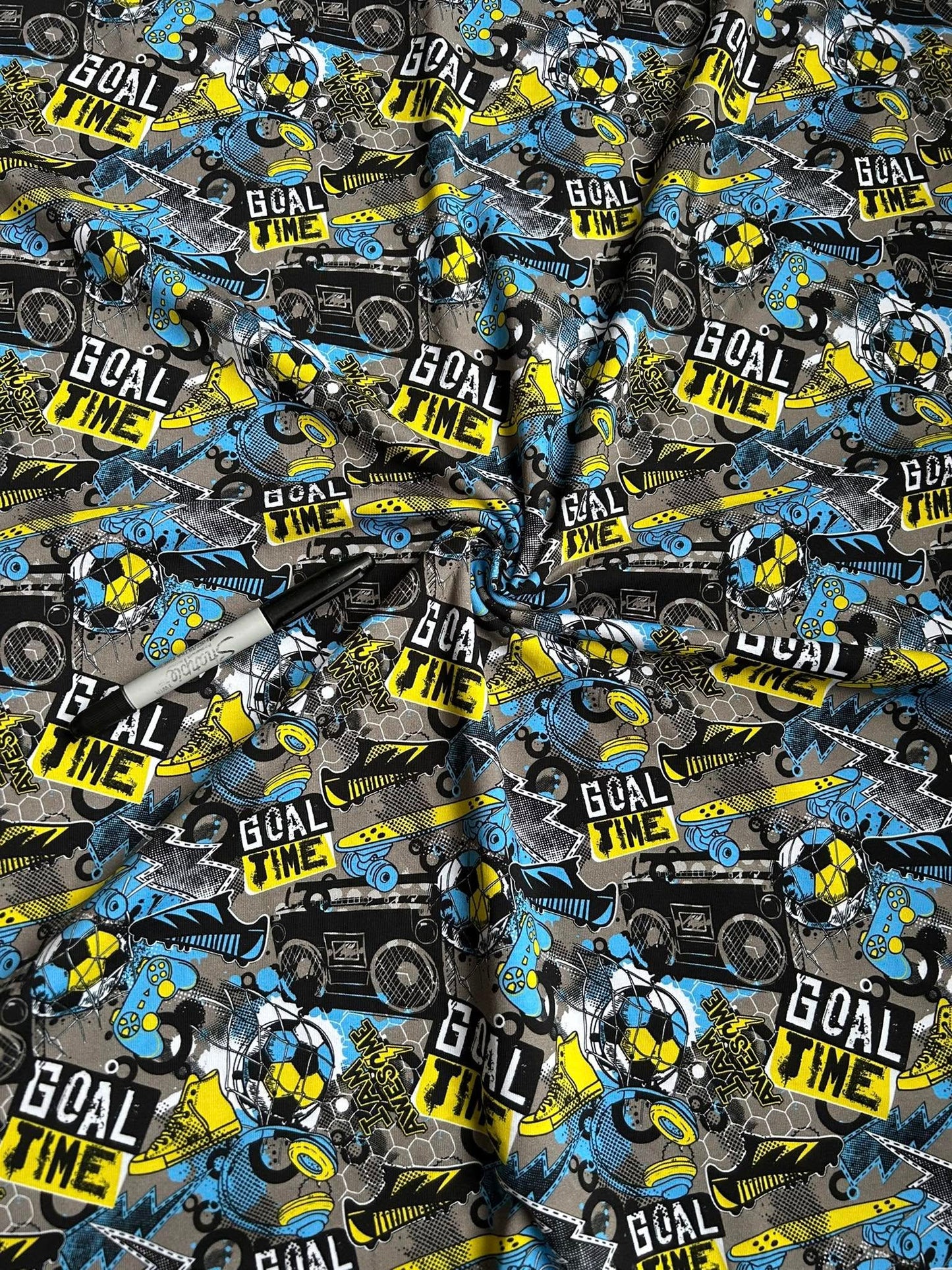 Coton spandex 220 gsm - Et le but!