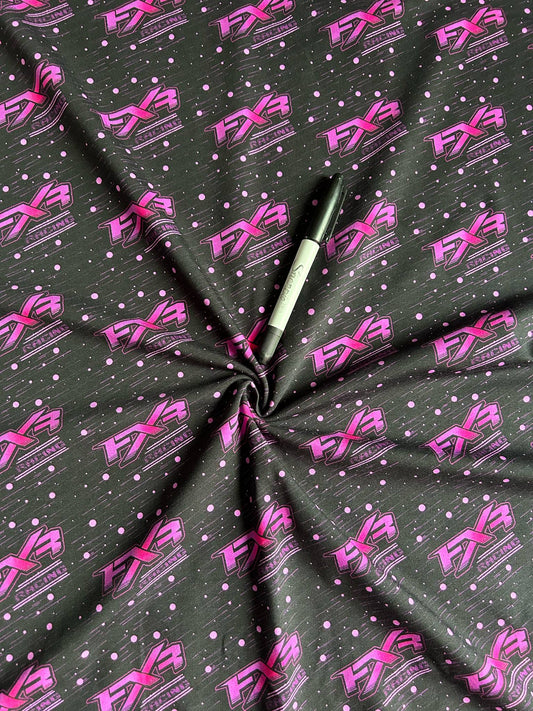 Coton spandex 220 gsm - FXR rose