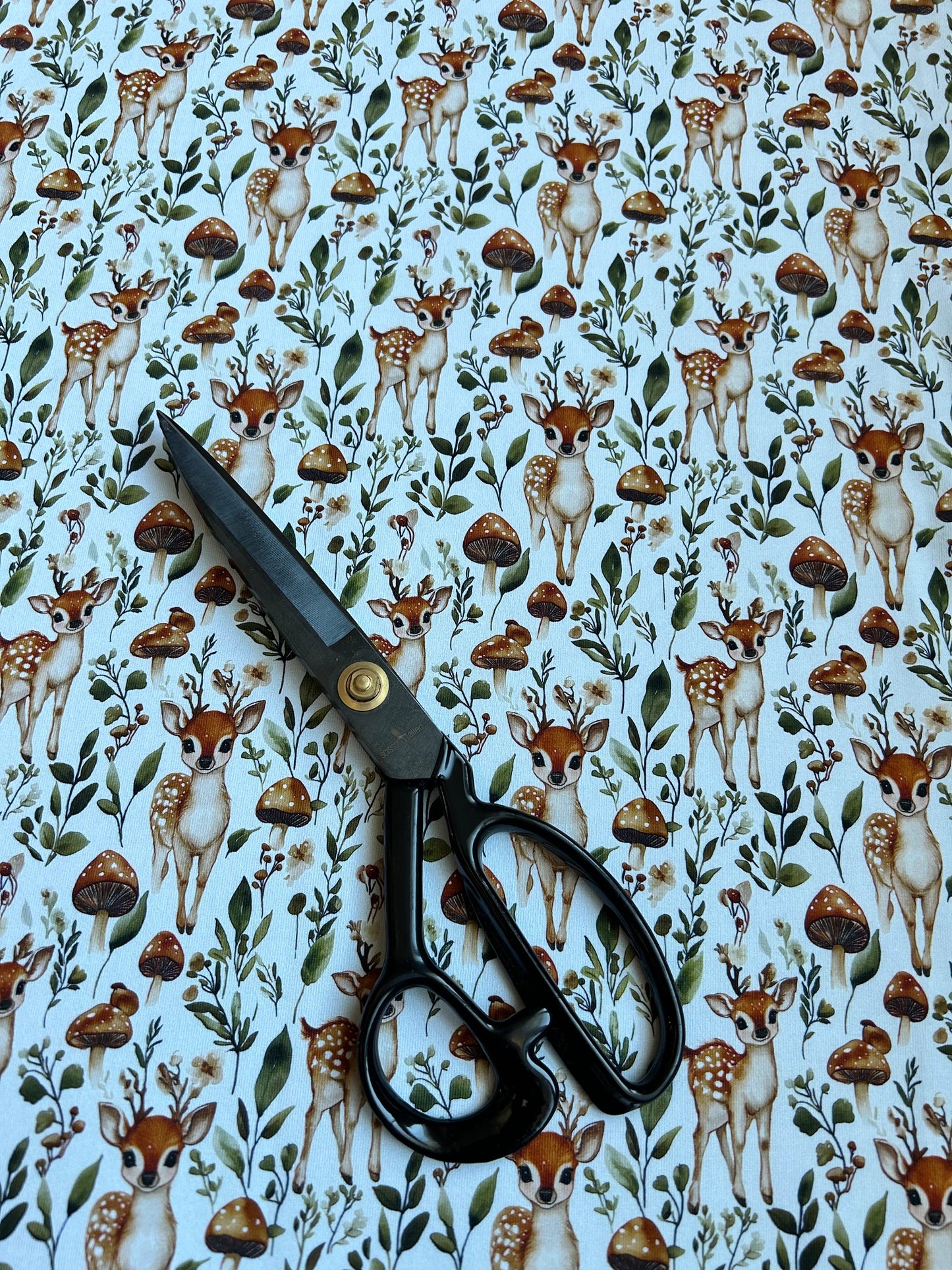 Coton spandex - Faon des bois