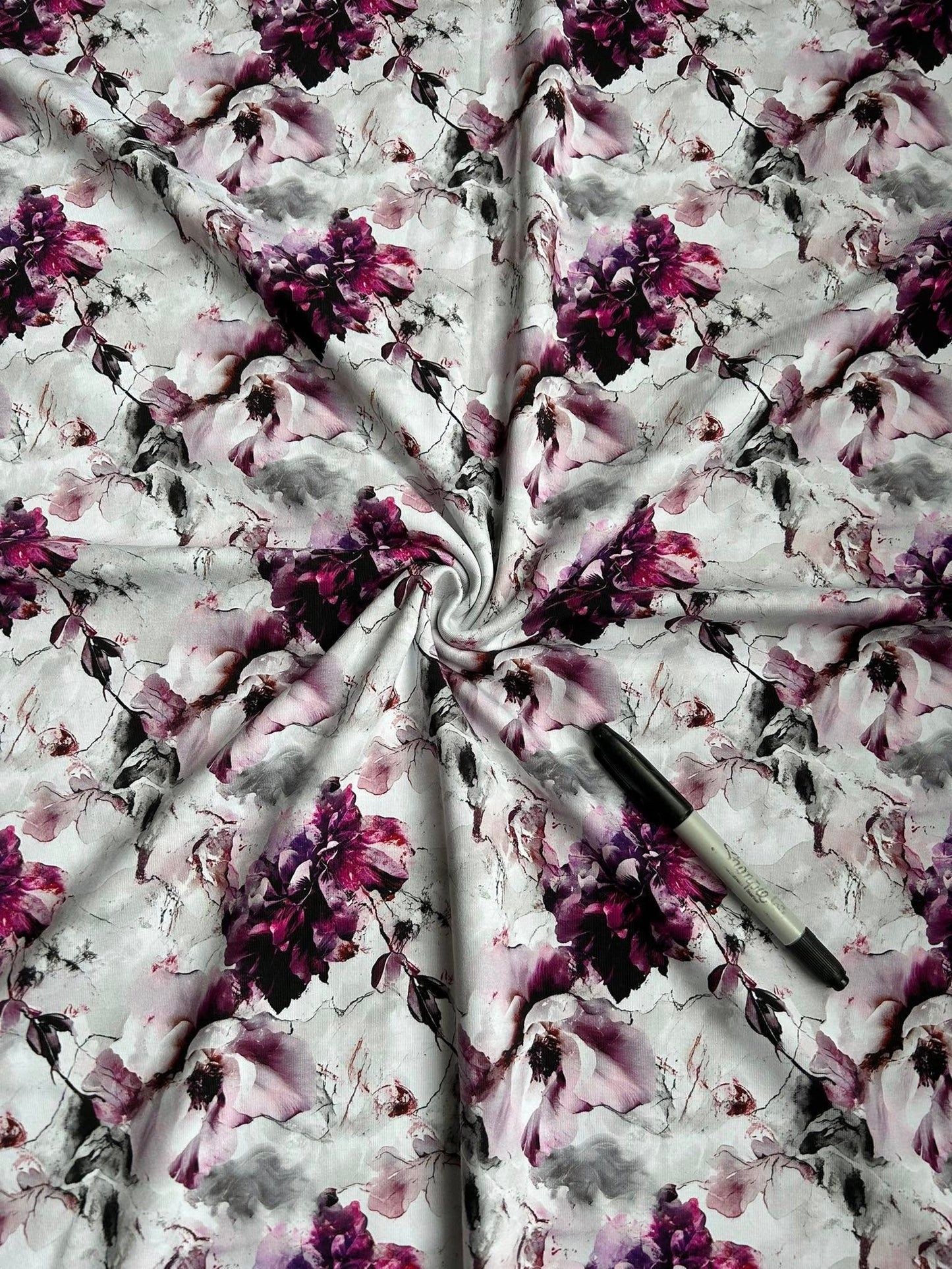 Coton spandex 220 gsm - Fleur de grès