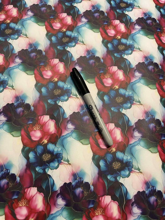 Vinyle - Floral ombré
