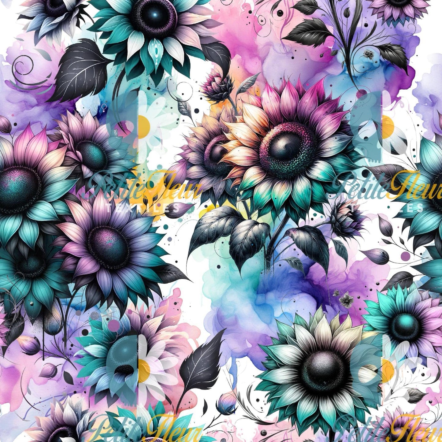 Préco - Floral stylisé