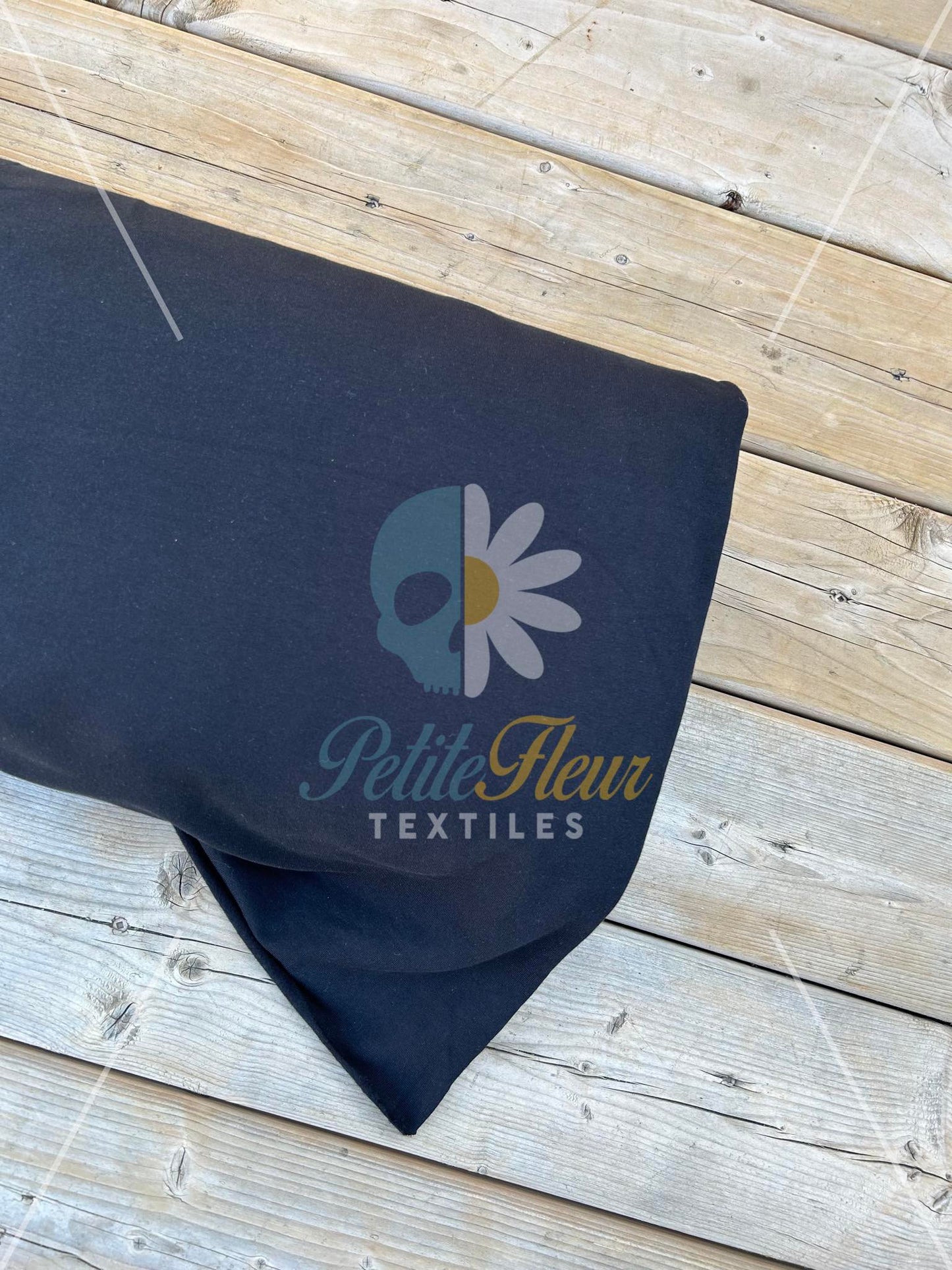 Brushed French Terry - Black