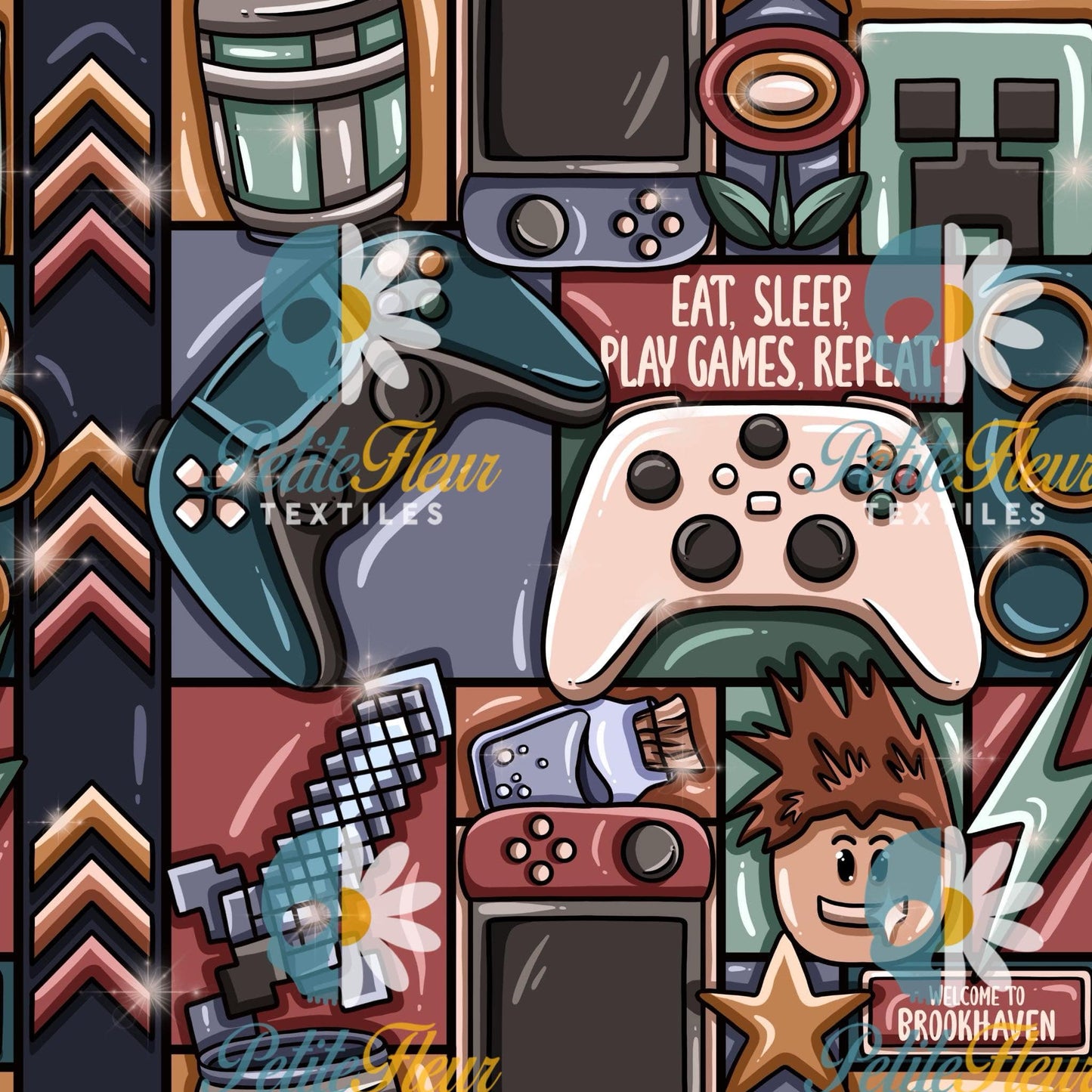 Préco - Gamer patchwork