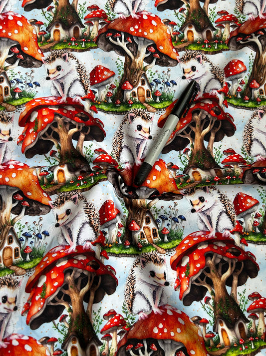 Coton spandex Hérissons