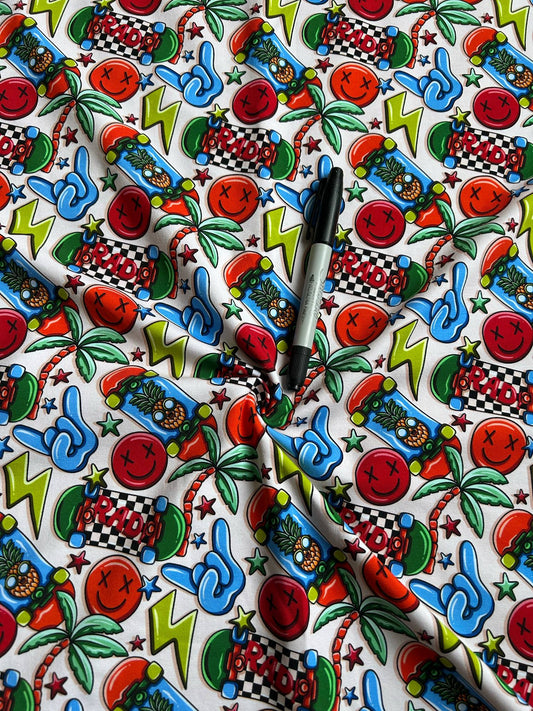 Coton spandex - L'été de mes 10 ans