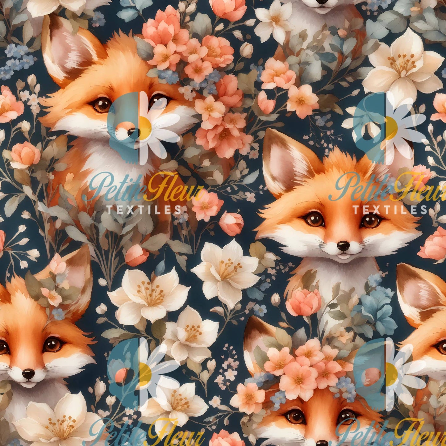 Préco - Petit renard floral