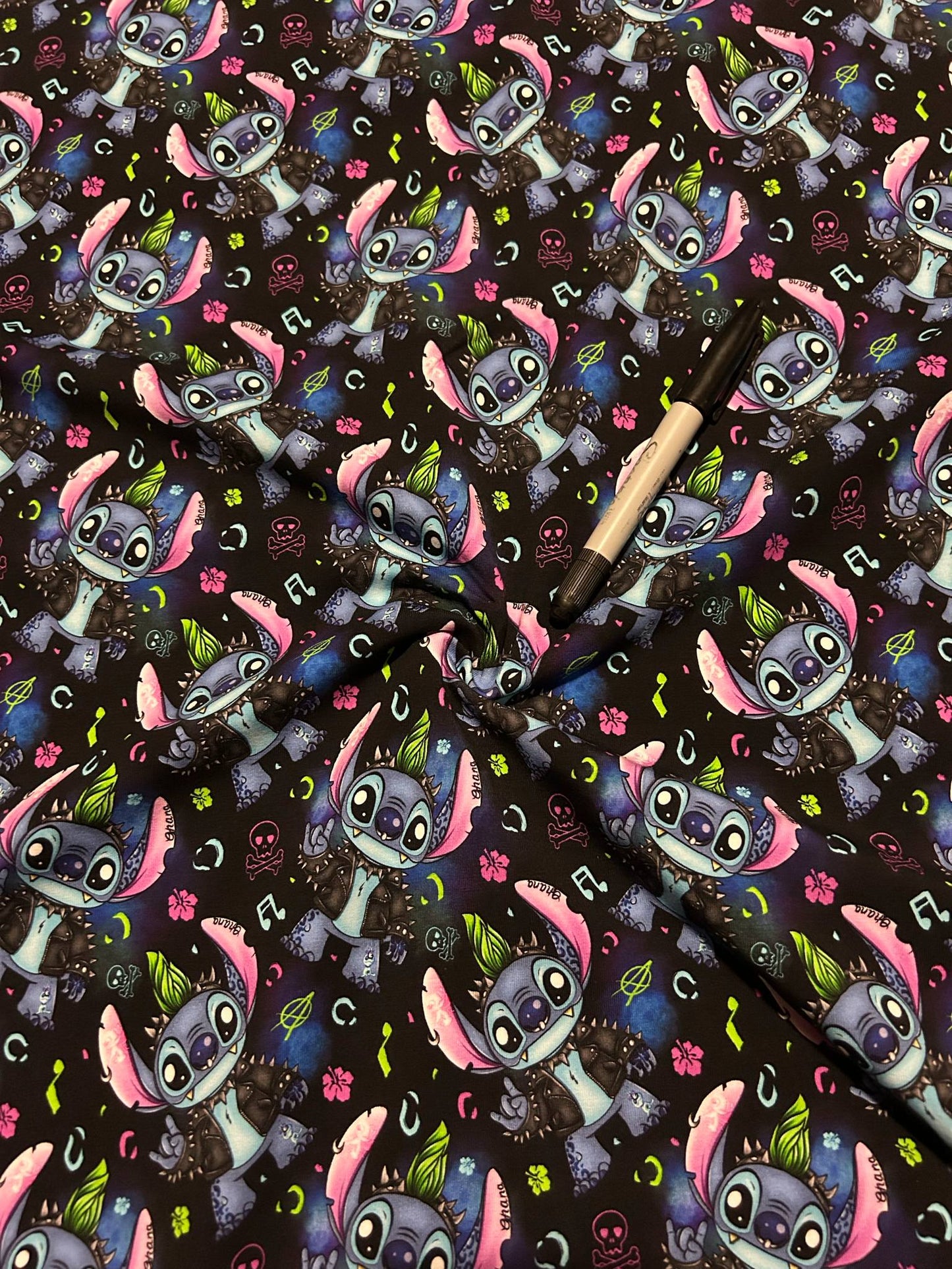 Coton spandex - Punk Guy