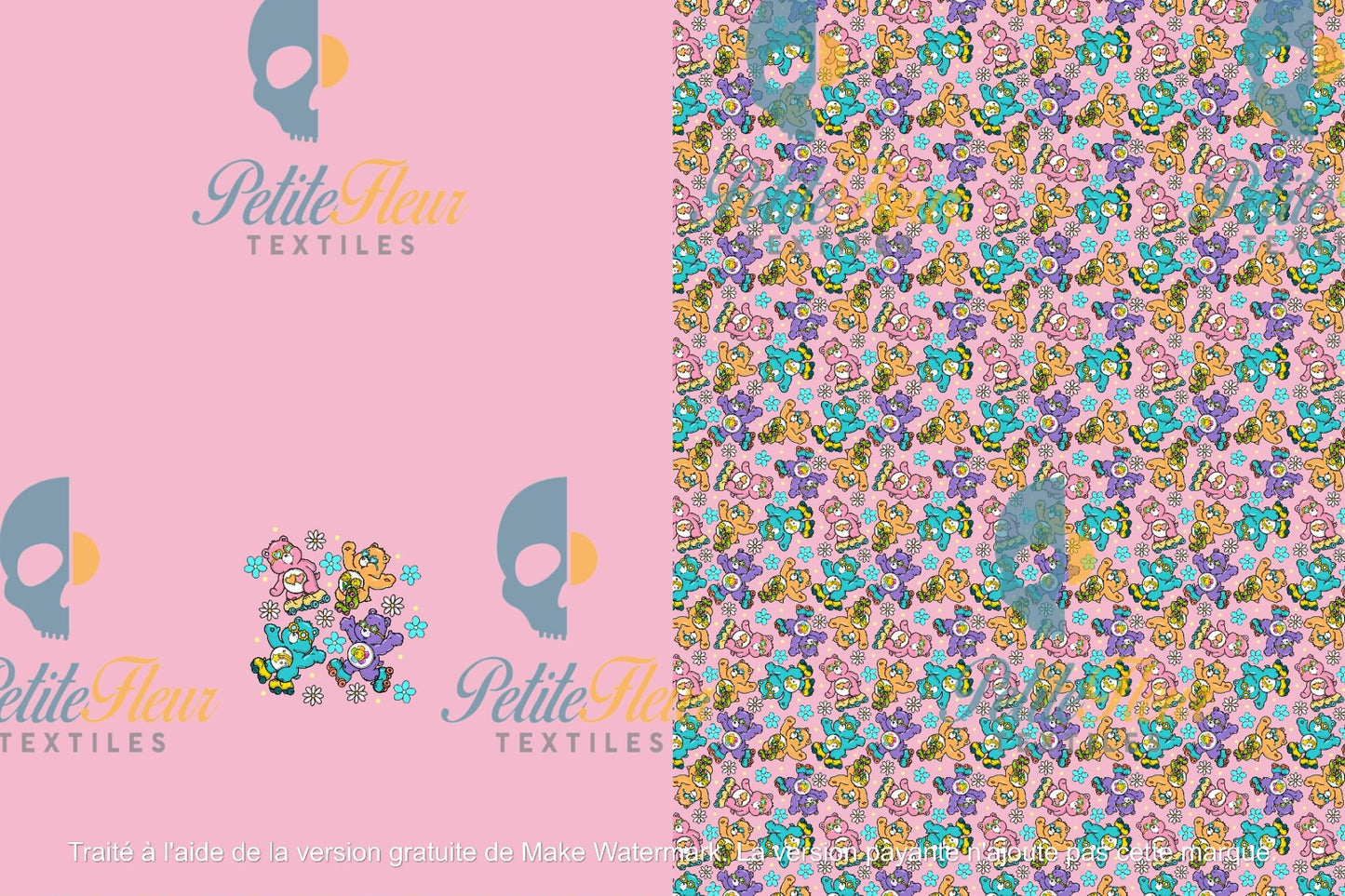 Préco - Roller Party - panneau 150 x 100 cm