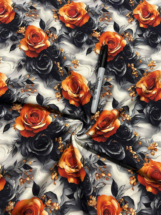 Coton spandex - Rose-Marie