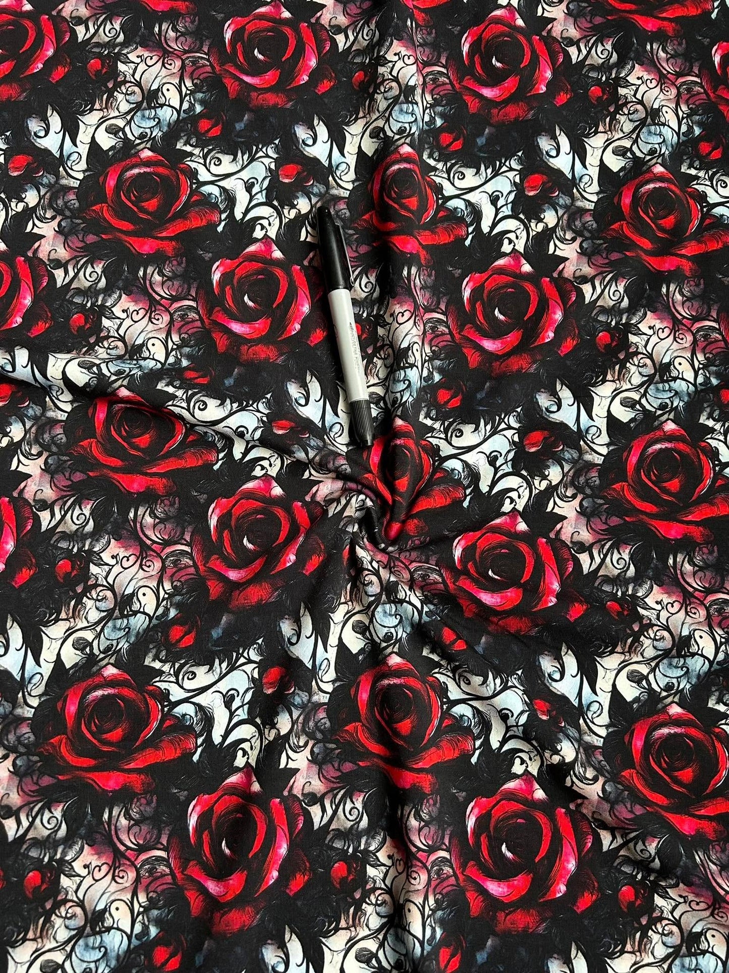 Coton spandex 220 gsm - Rose Fusion