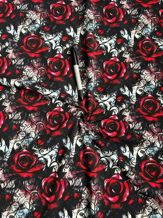 Coton spandex 220 gsm - Rose Fusion