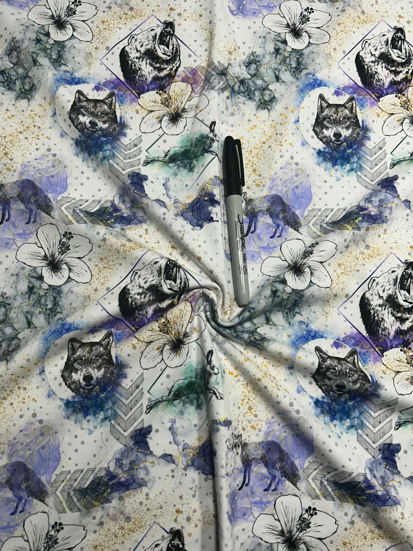 Coton spandex - Invincible blanc