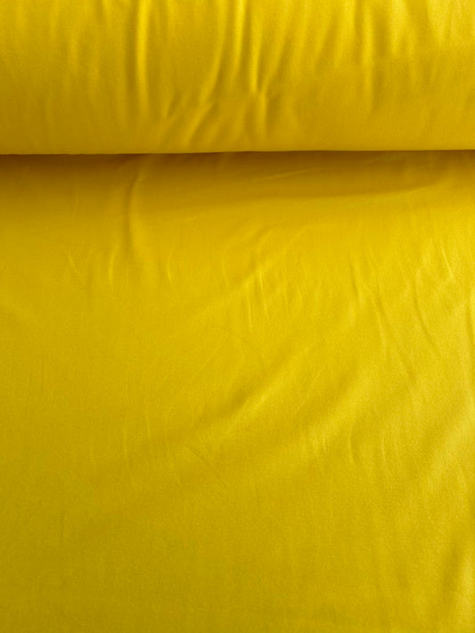 Cotton spandex Yellow