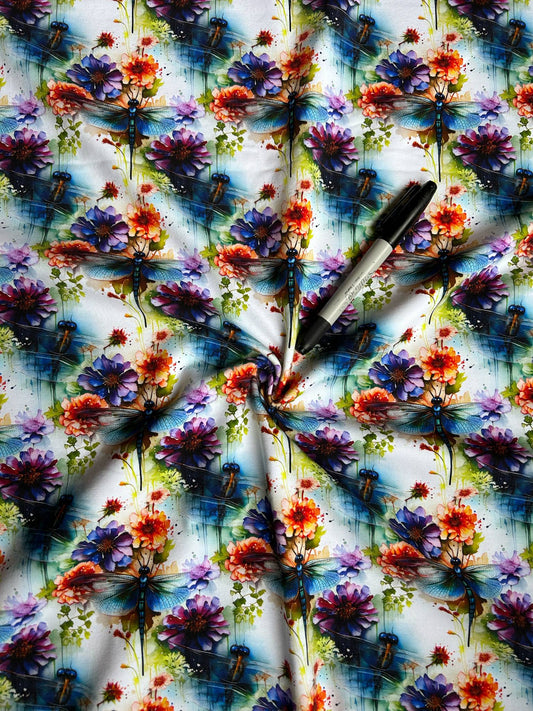 Coton spandex  - Viens ici p'tite Lili (petite échelle)