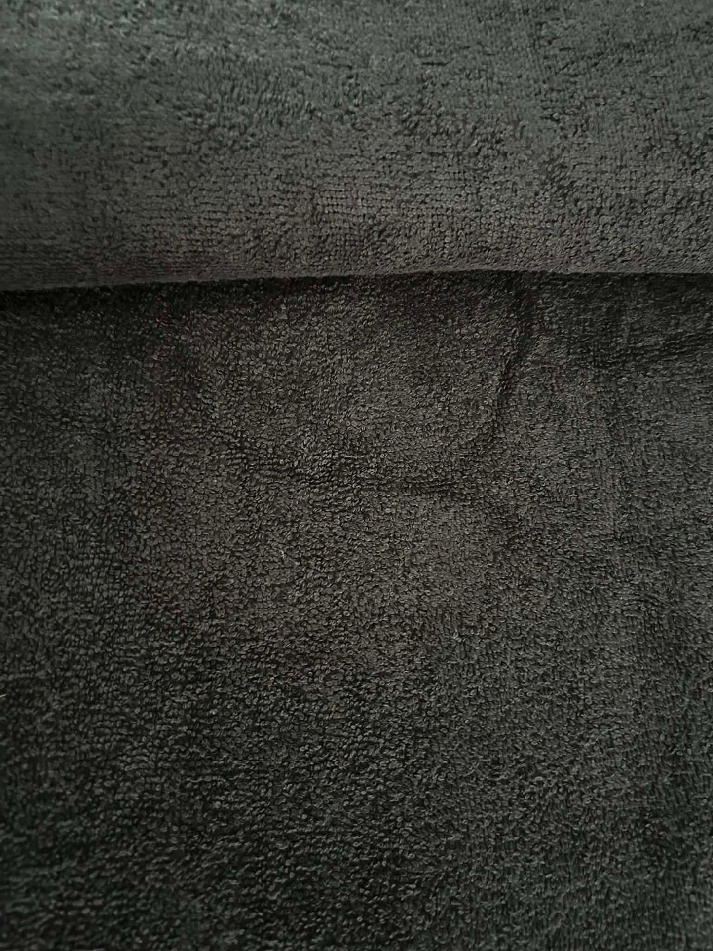 Ratine de coton - noire