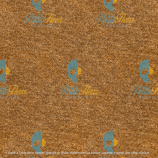 Préco - Effet denim caramel 20