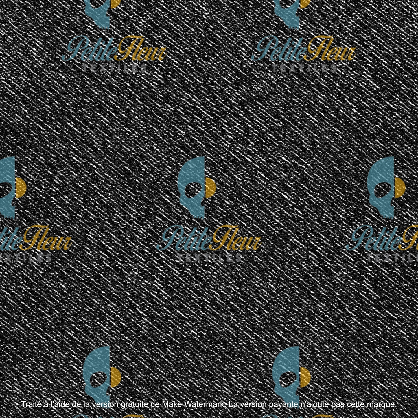 Préco - Effet denim noir