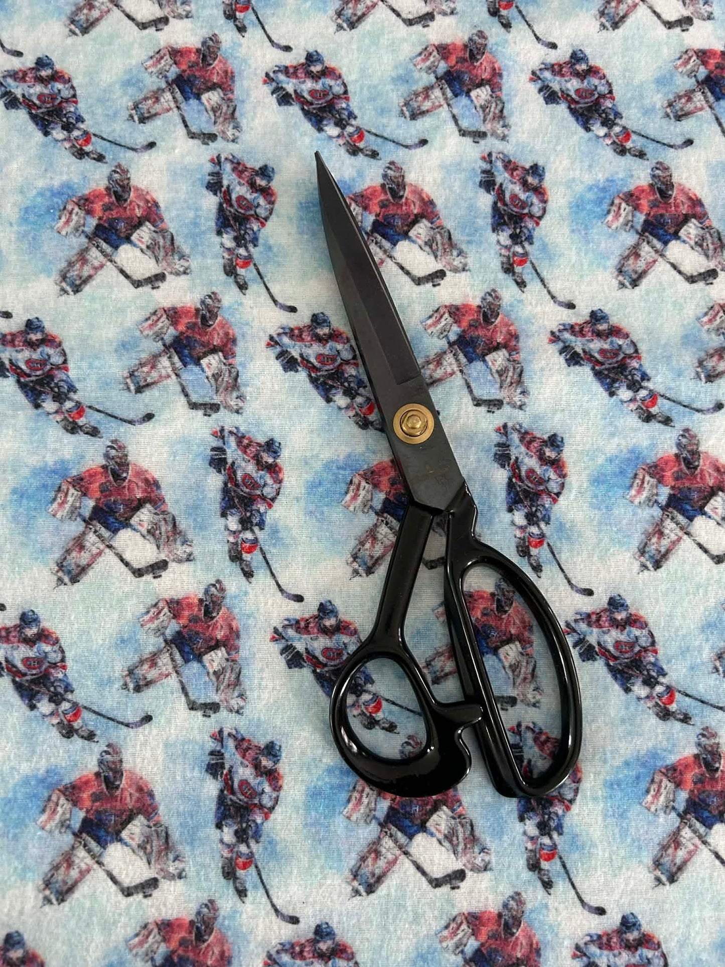 Flanelle de coton - Amateur de hockey