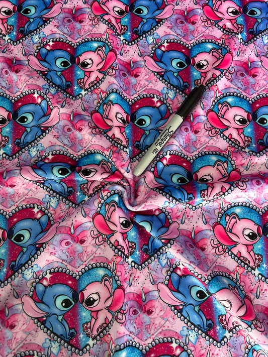 Minky imprimé - Amour angélique