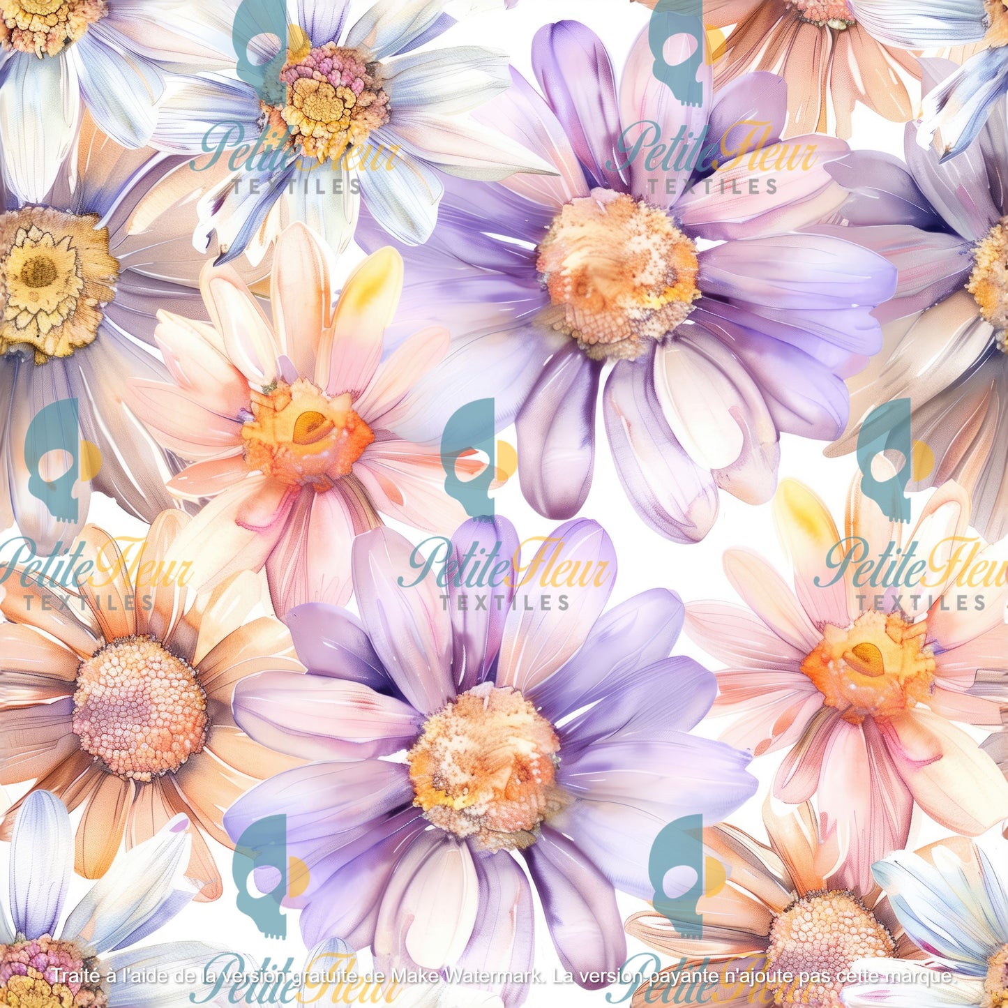 Préco - Aquarelle florale
