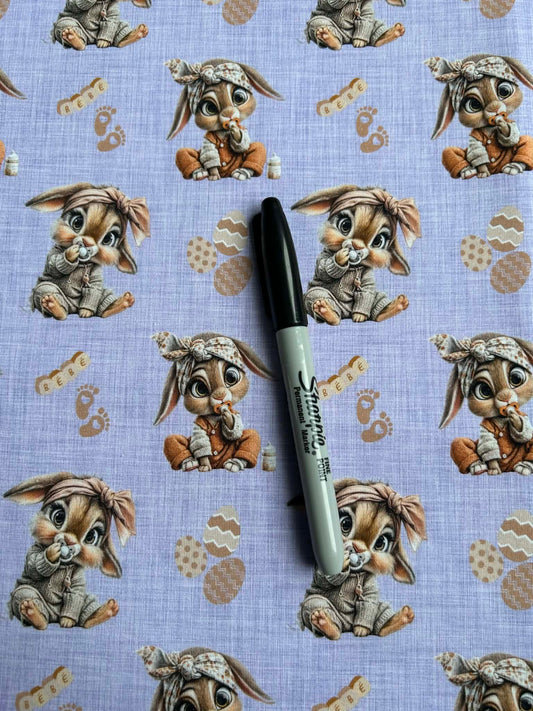 Cotton spandex Adorable owl