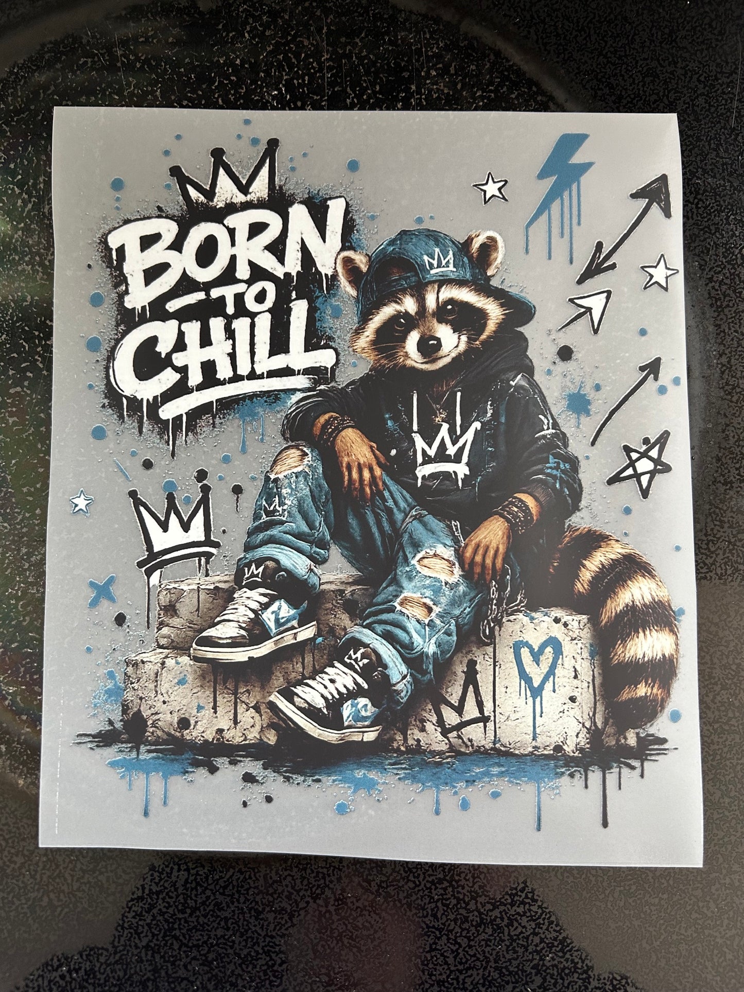 Born to chill - 8"