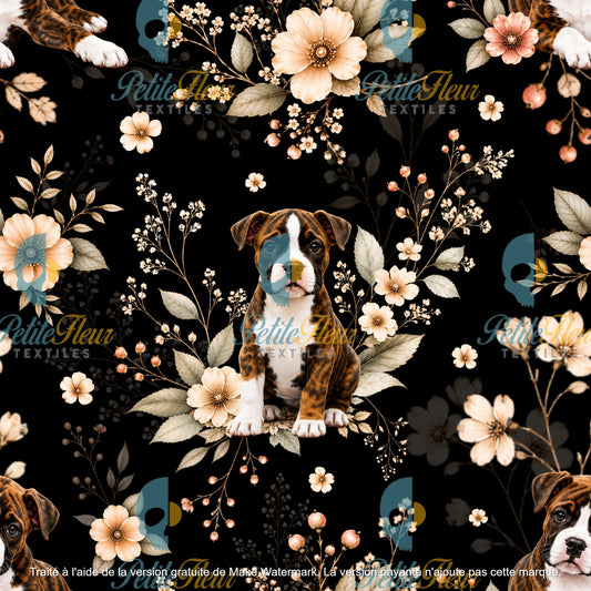 Préco - Boxer en fleurs