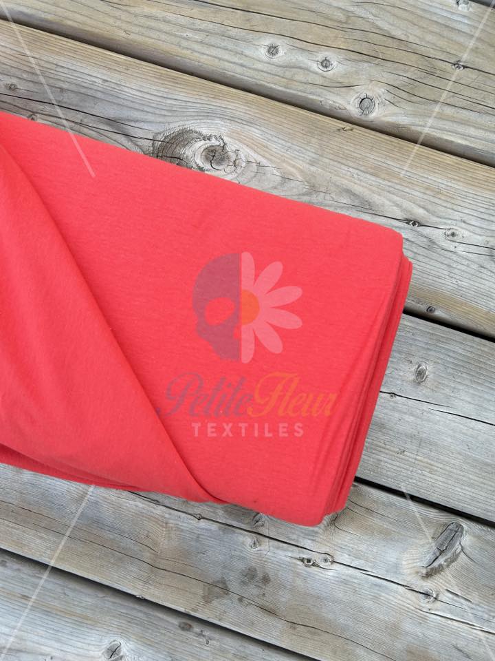 Cotton spandex Orange