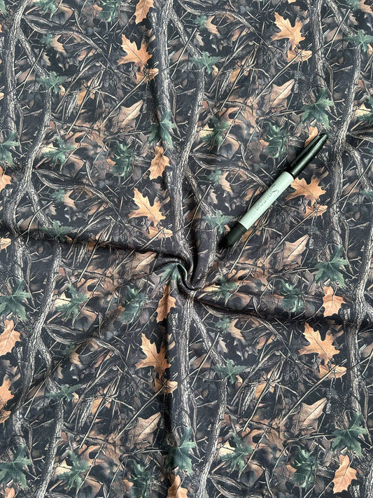 Brushed French Terry Dino biker