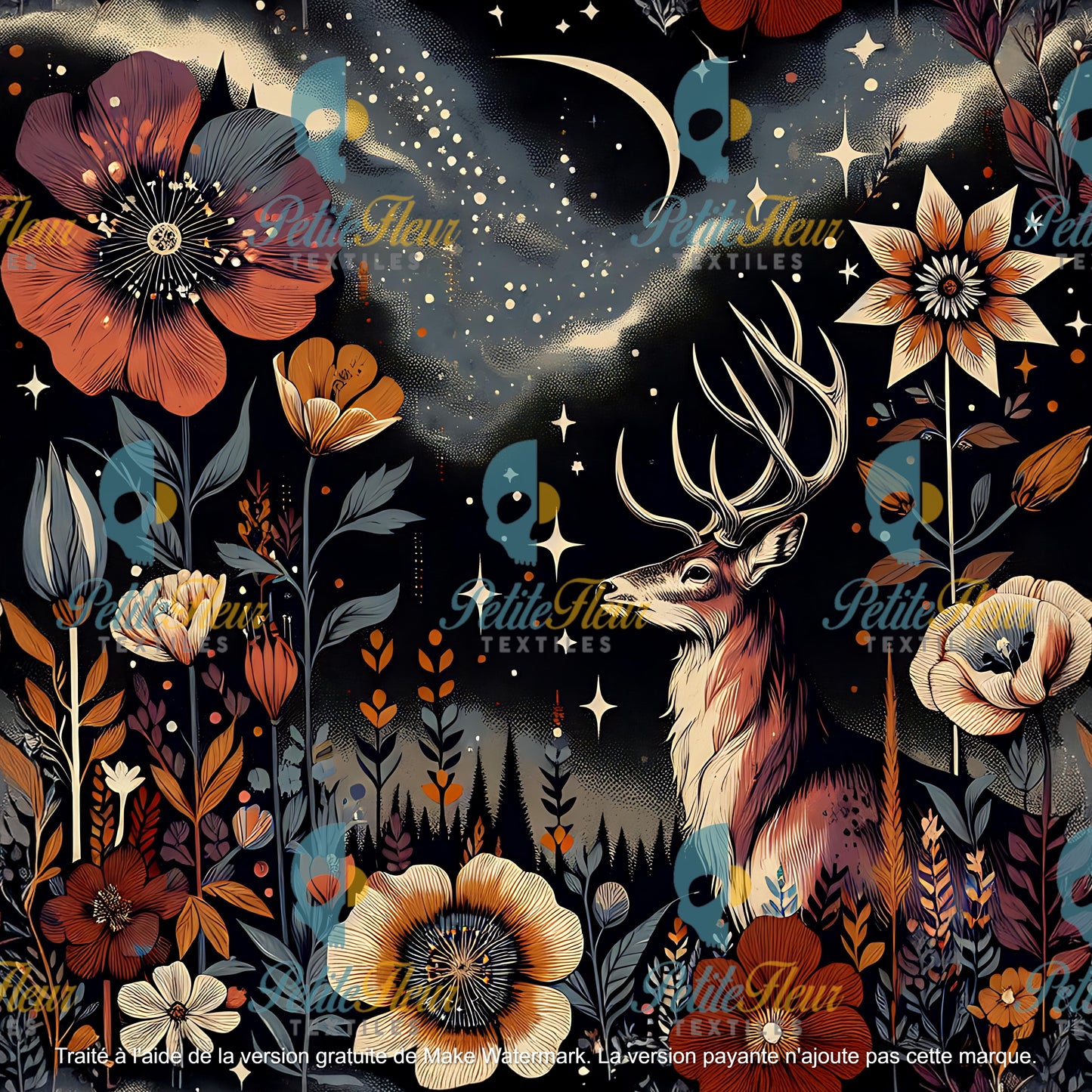 Préco - Cerf nocturne