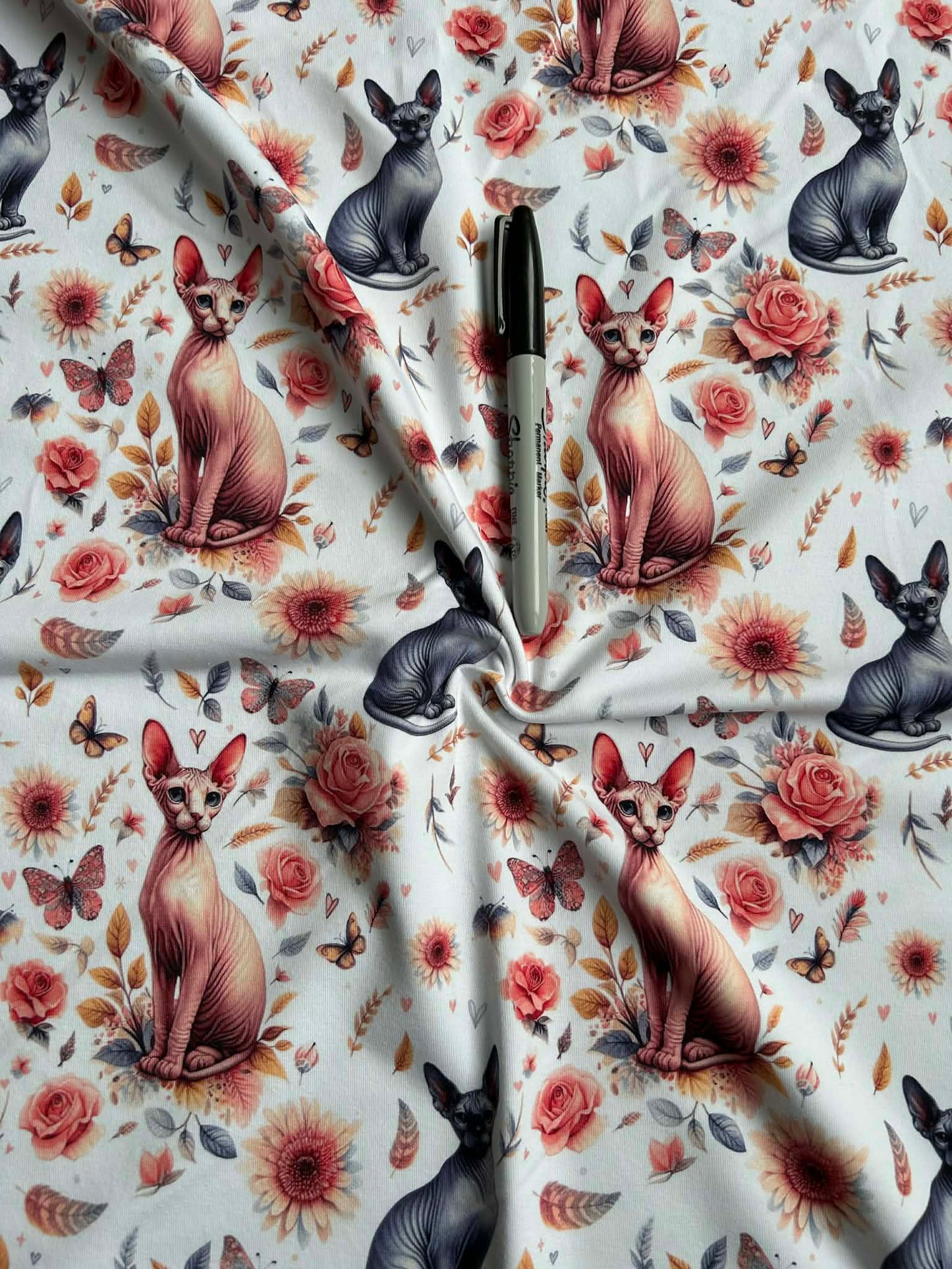 Cotton spandex Adorable owl