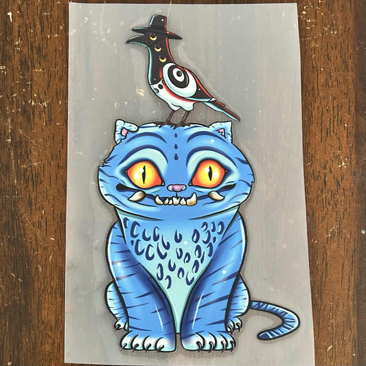 Chat bleu - 8''