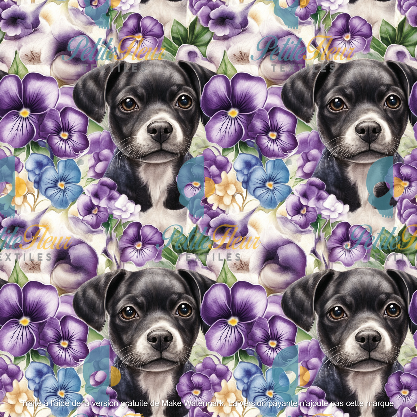 Préco - Chiot floral