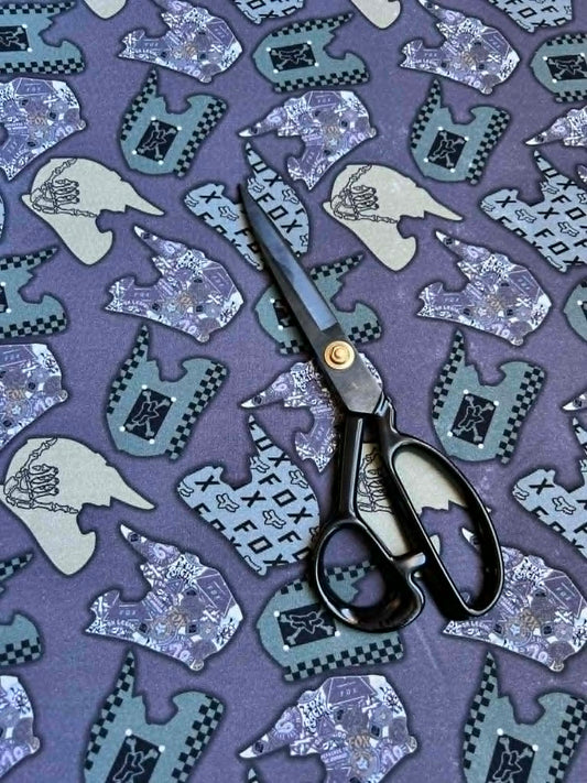 Brushed French Terry Dino biker