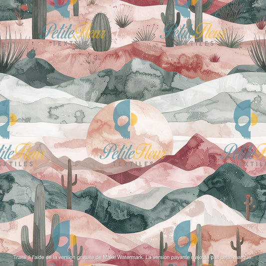 Préco - Désert watercolor