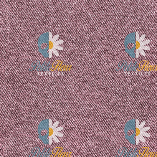 Préco - Effet denim rose 35