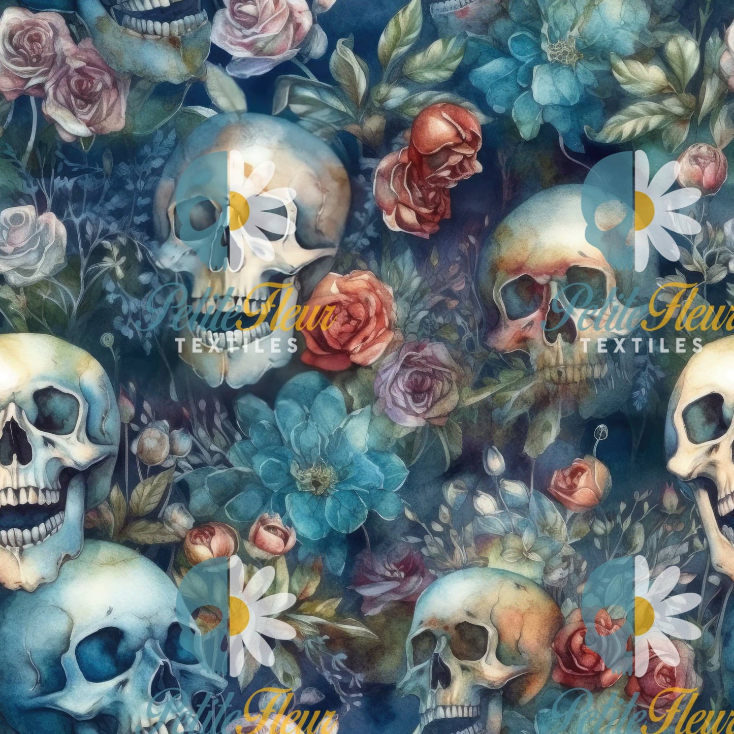 Préco - Floral Skull