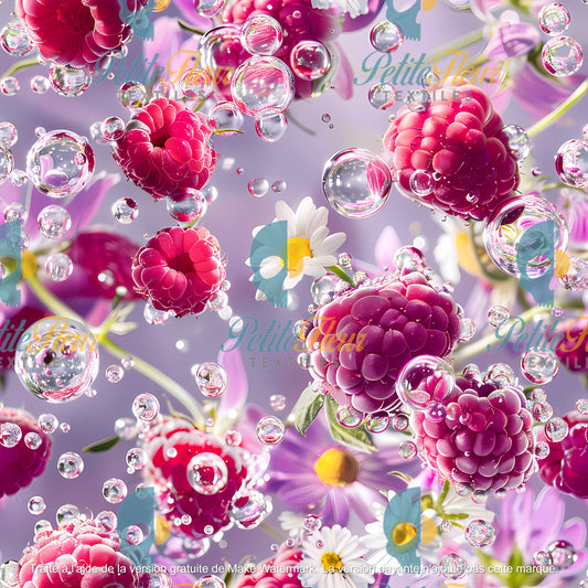 Préco - Framboises rafraîchissantes