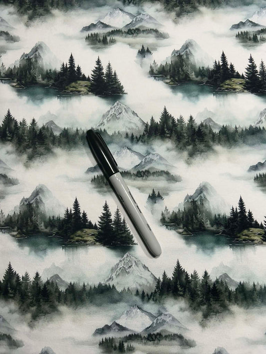 Brushed French Terry Dino biker