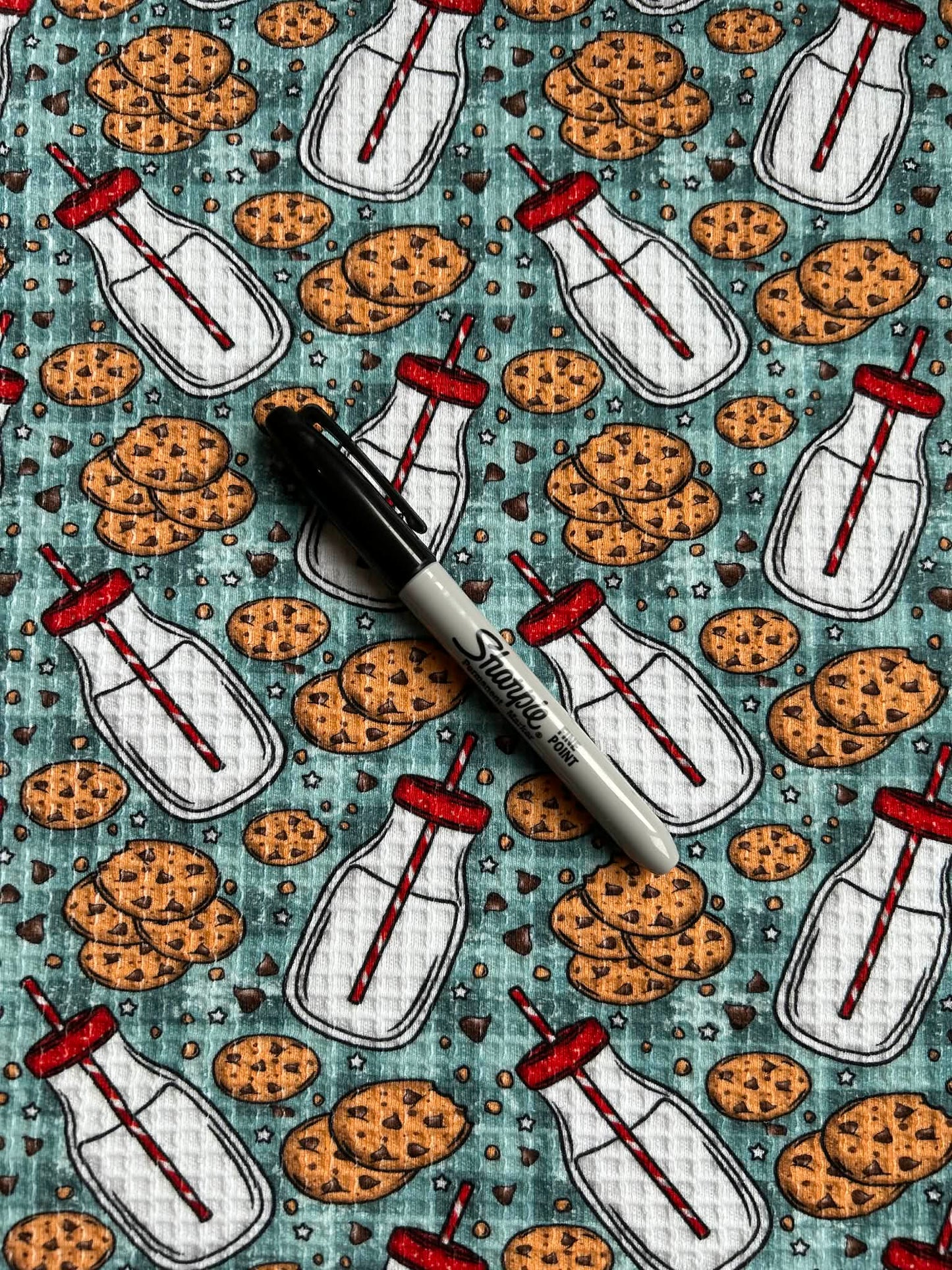 Waffle knit - Lait et cookies