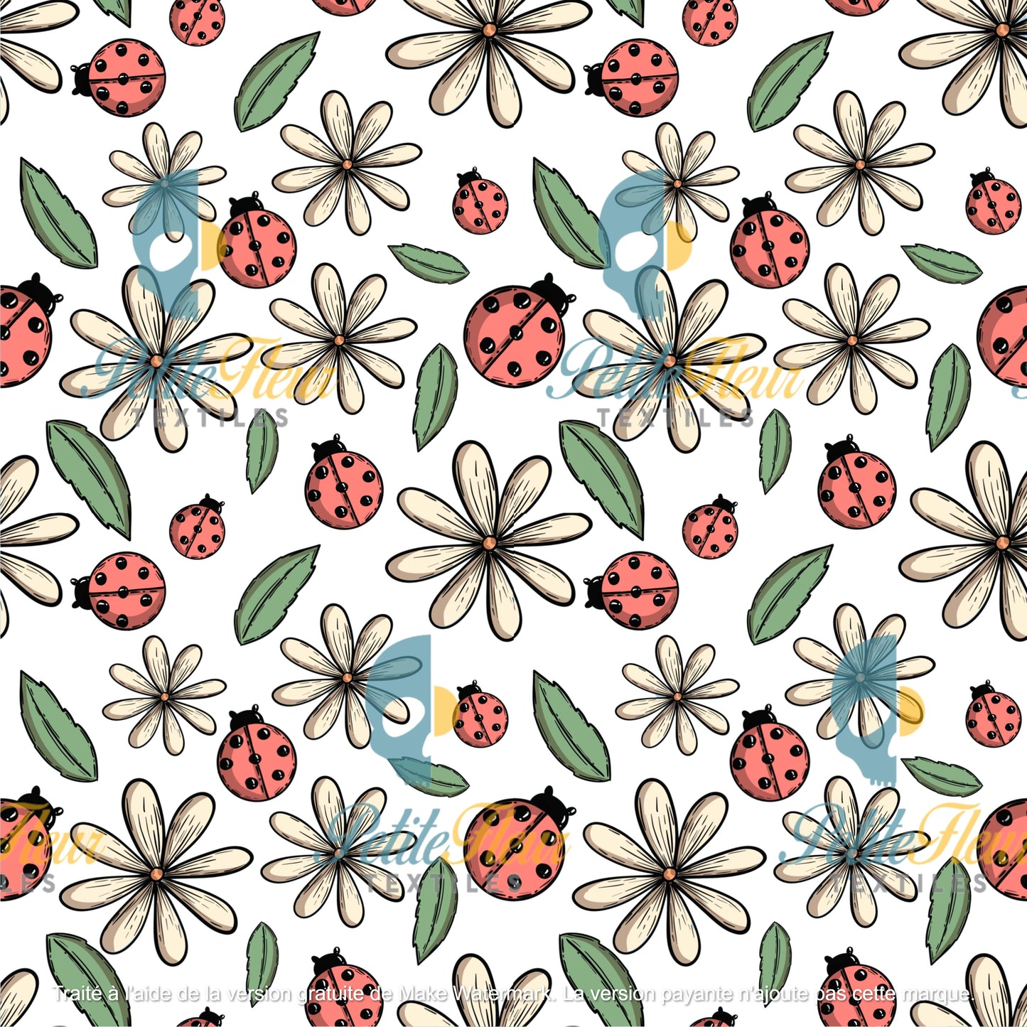 Préco - Le bal des coccinelles (blanc)