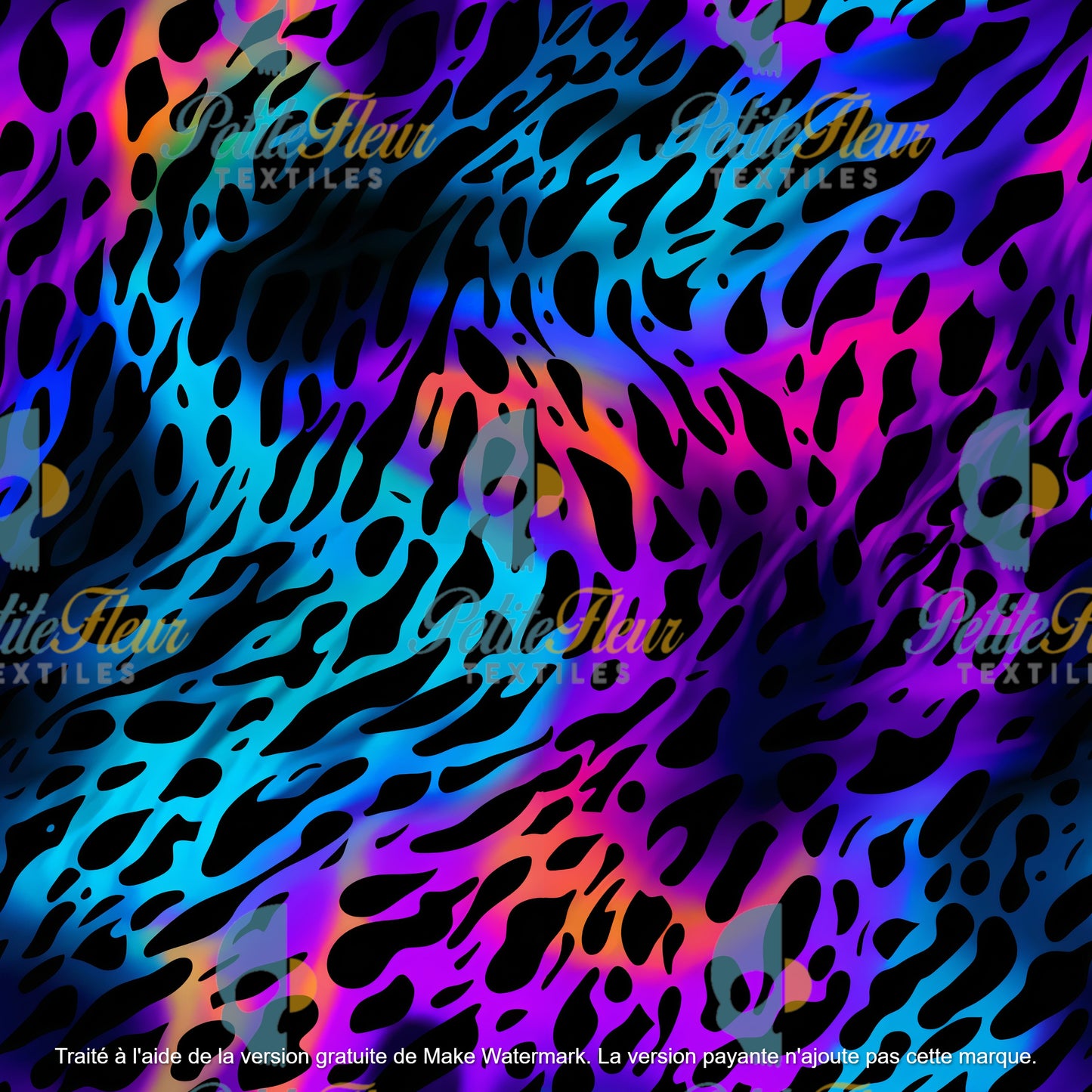 Préco - Léopard fluorescent